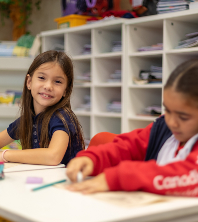 Alunos da educação infantil Canadian Global School
